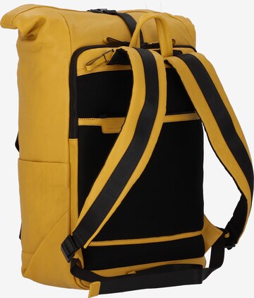 Piquadro Backpack 'Harper' in Yellow