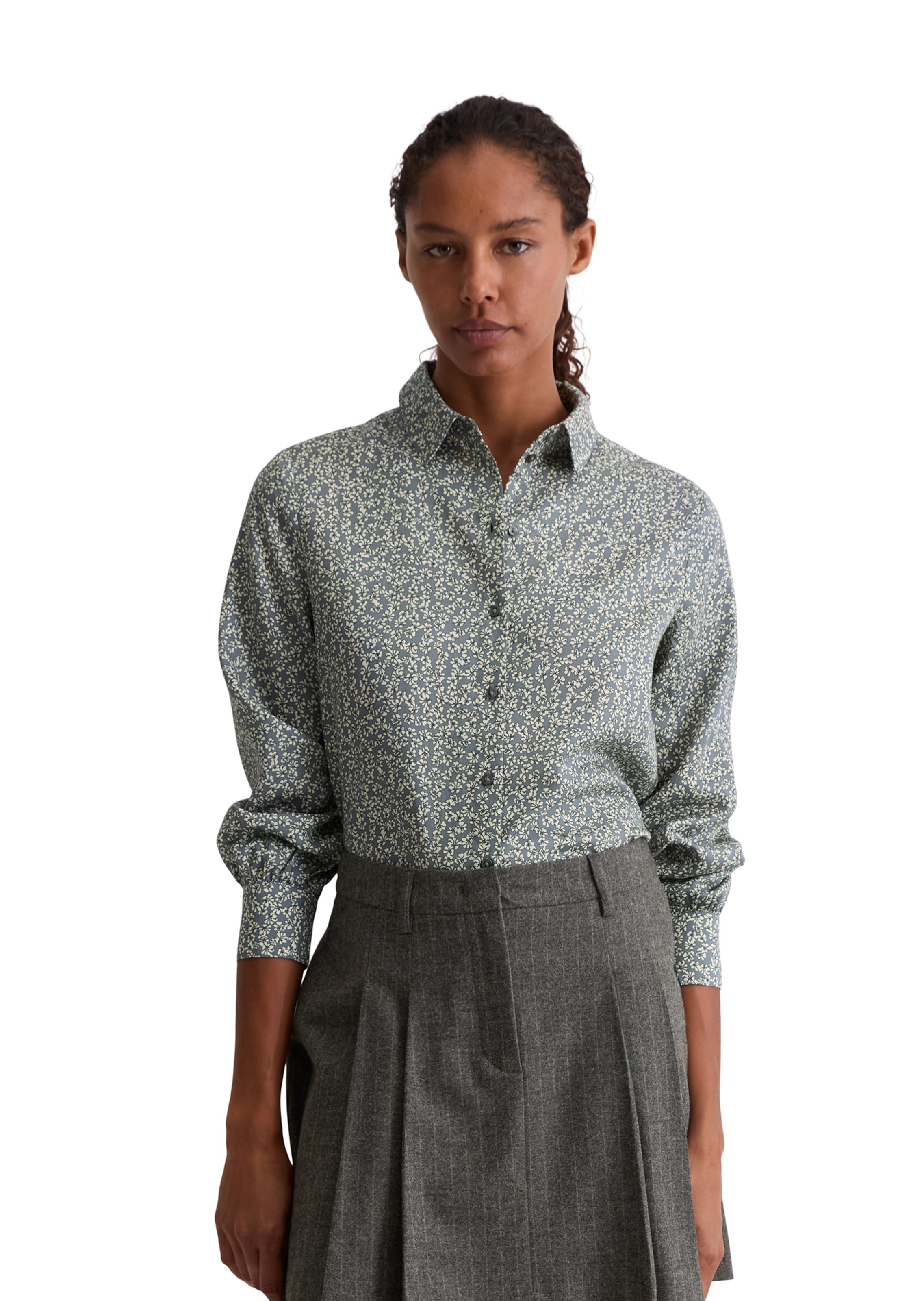 Marc O'Polo Blouse in Blue: front