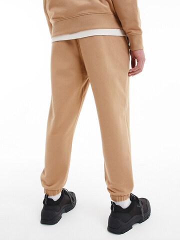 Calvin Klein Jeans Tapered Pants in Beige