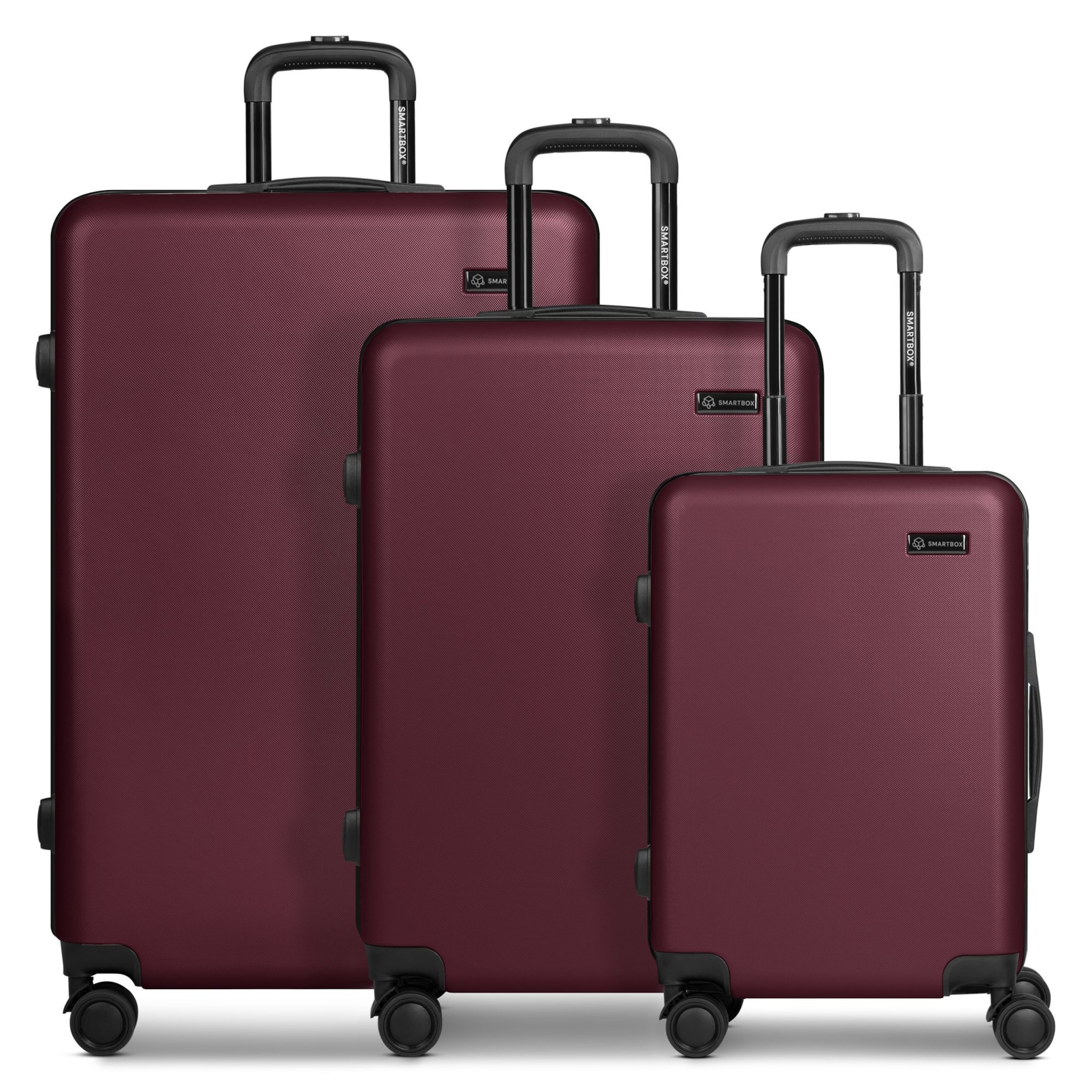 Smartbox Suitcase Set in Red
