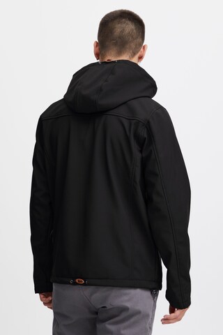 INDICODE JEANS Softshelljacke 'Jonas' in Schwarz