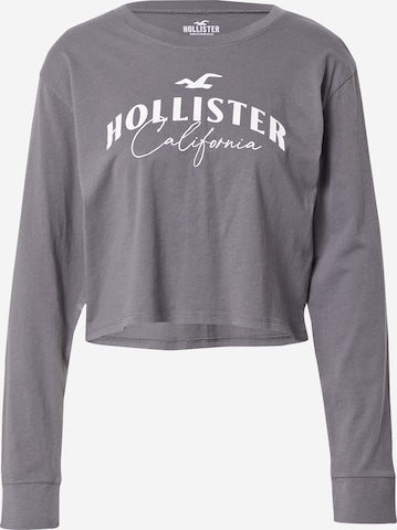 HOLLISTER Shirt in Grey: front
