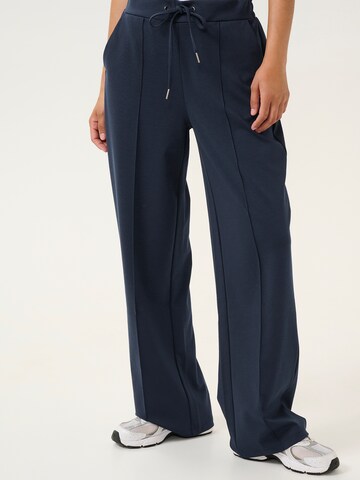 Kaffe Loosefit Pantalon 'KA Jenny' in Blauw: voorkant