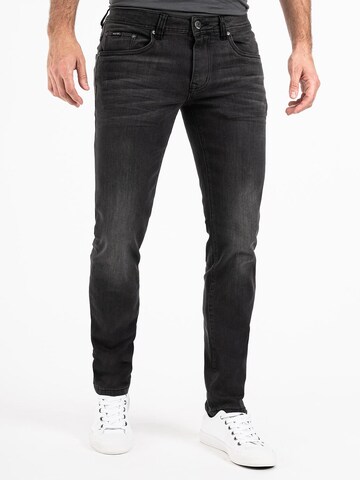 Peak Time Slimfit Jeans 'Mailand' in Grijs: voorkant