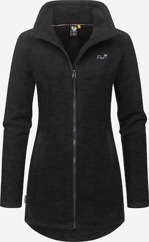 Ragwear Вязаная кофта 'Miram' в Черный: спереди