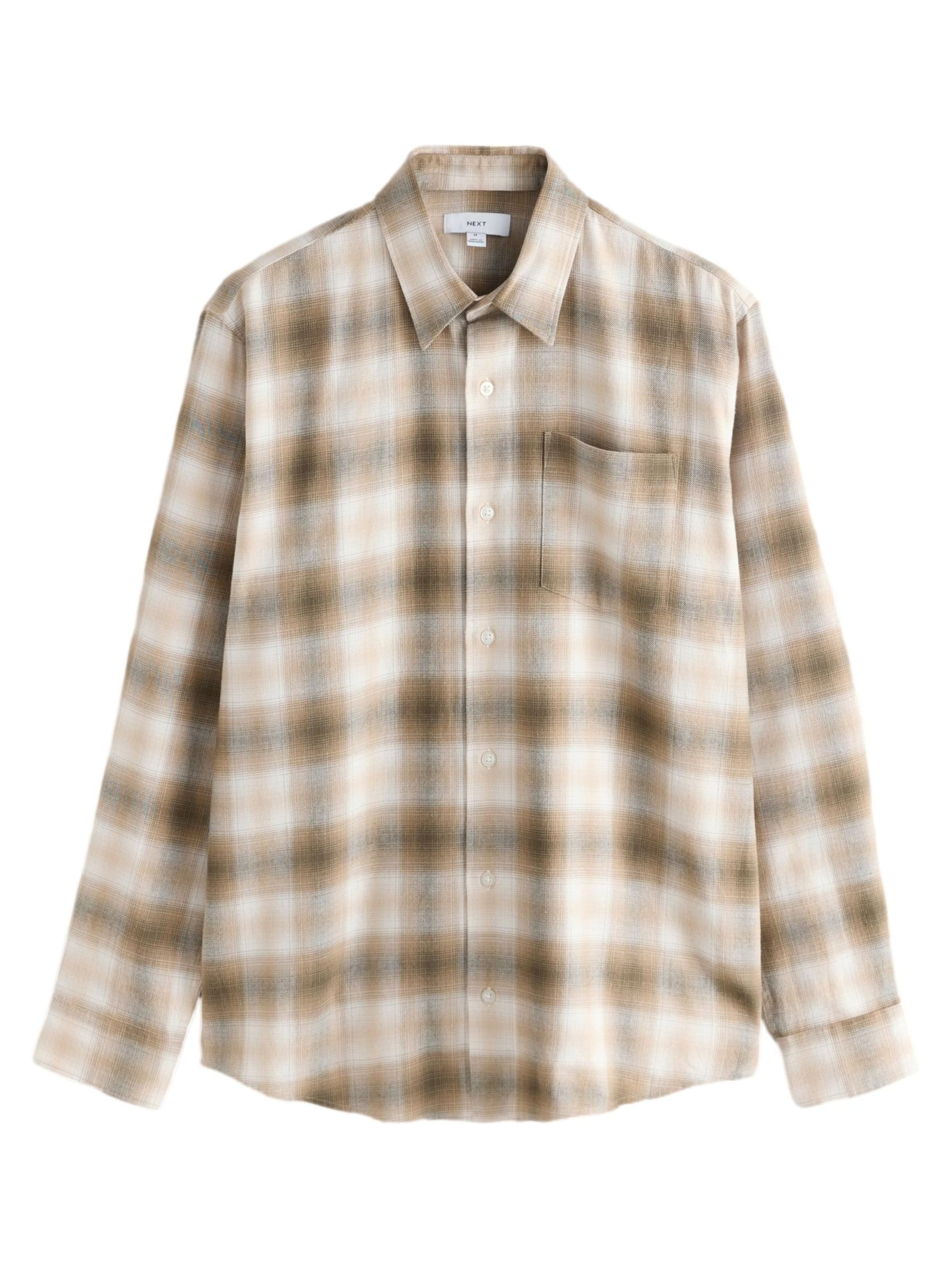 Regular fit Camicia di Next in beige: frontale