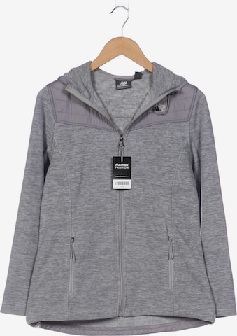 new balance Sweatshirt & Zip-Up Hoodie in M in Grey: front