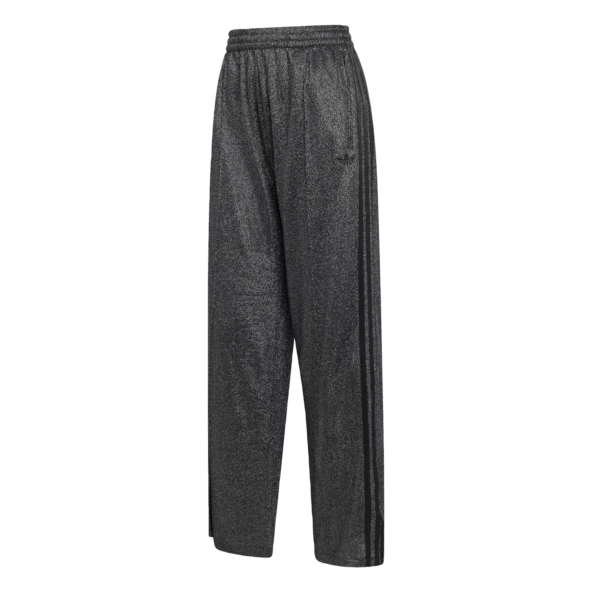 Wide Leg Pantalon 'Firebird' ADIDAS ORIGINALS en noir : devant