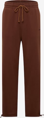 Sinned x ABOUT YOU Loose fit Pants 'Milo' in Brown: front