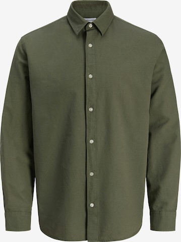 Jack & Jones Junior Hemd 'JJEBREEZE' in Grün: Vorderseite