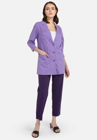 HELMIDGE Blazer in Purple: front
