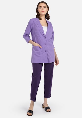 HELMIDGE Blazer in Purple: front