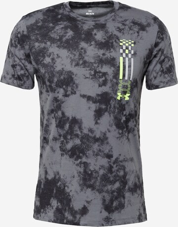 UNDER ARMOUR - Camiseta funcional 'Run Anywhere' en gris: frente