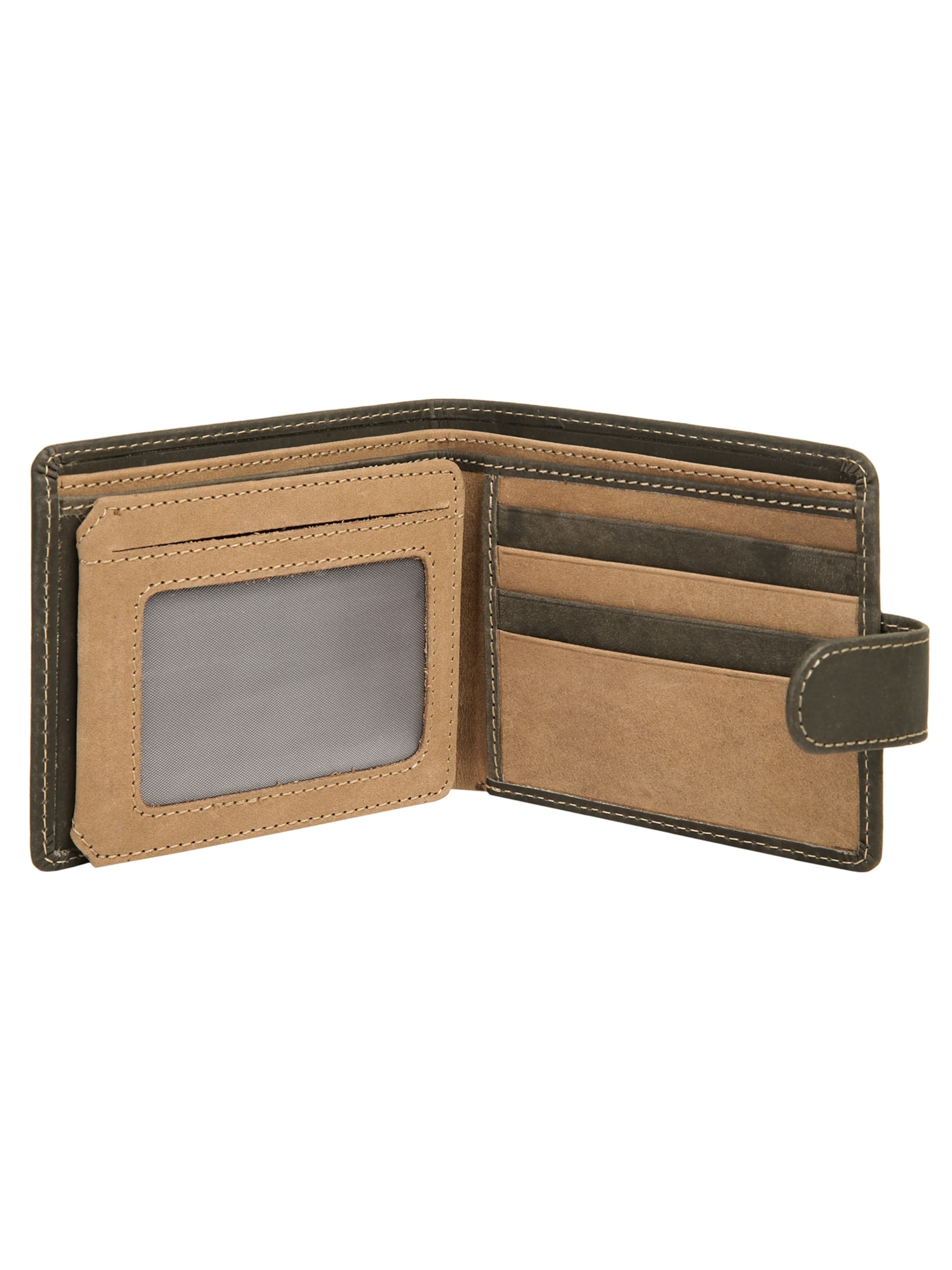 BODENSCHATZ Portemonnaie 'BICOLOUR'‌‌‌ in Schwarz