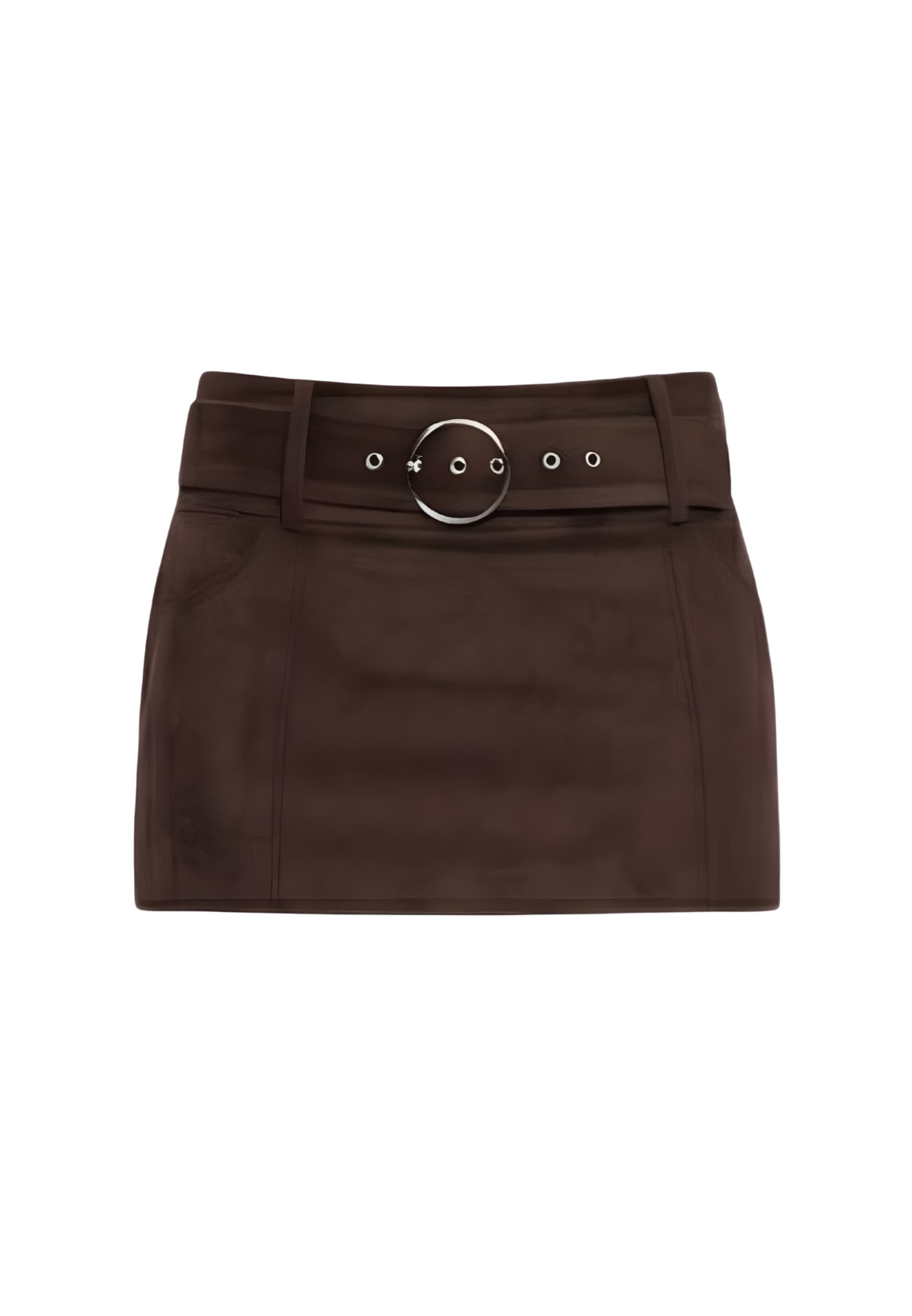 OW Collection Rok 'Zelda' in Bruin: voorkant
