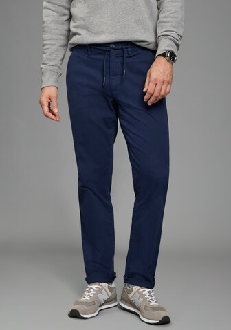 Man's World Regular Pants in Blue: front