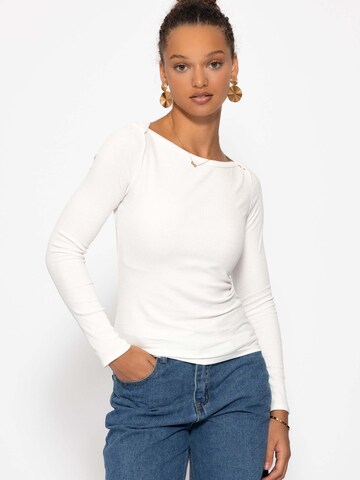 SASSYCLASSY Shirt‌‌‌‌ in Weiß