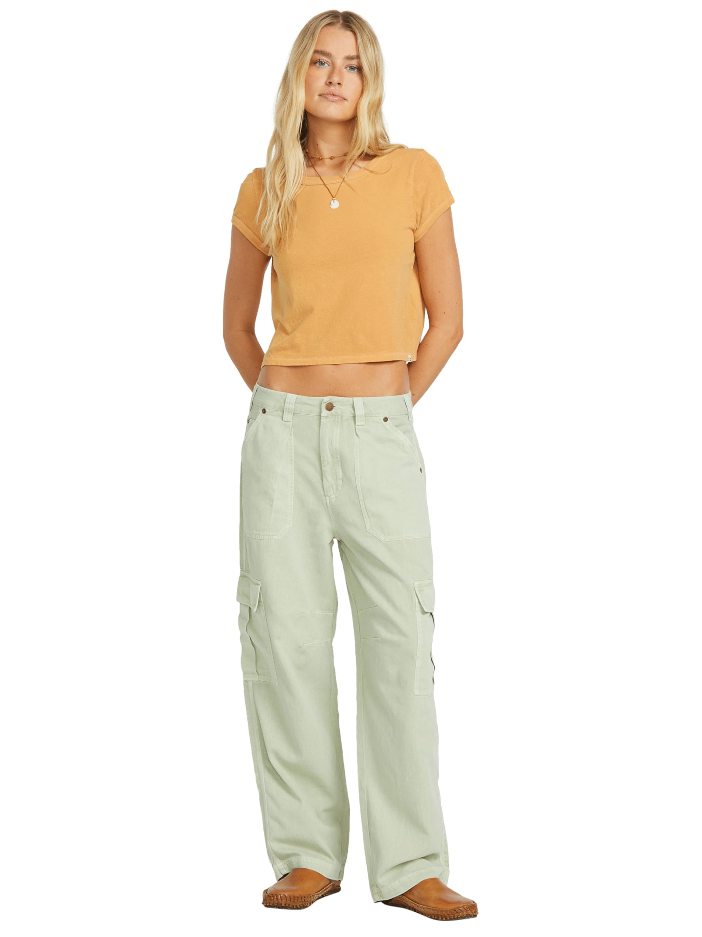 BILLABONG Regular Cargo Pants 'Walk Along' in Green