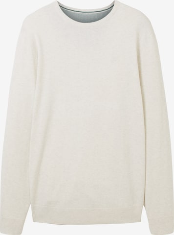 Pullover di TOM TAILOR in beige: frontale