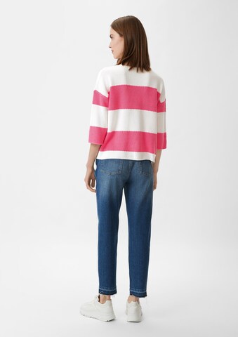 comma casual identity Pullover in Pink: zadná strana