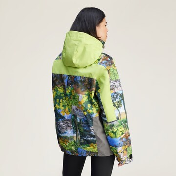 ADIDAS BY STELLA MCCARTNEY Μπουφάν πεζοπορίας 'TrueNature Earth Collage ' σε πράσινο