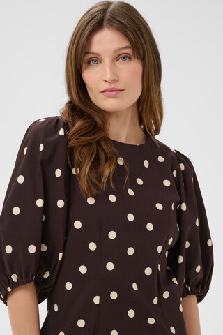 SOAKED IN LUXURY Kleid 'SLZazu Dolore' in Braun