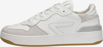 Baskets basses 'Smash L68' HUB en blanc : devant