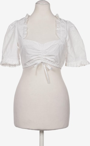 Krüger Bluse XXXS-XXS in Weiß: Vorderseite