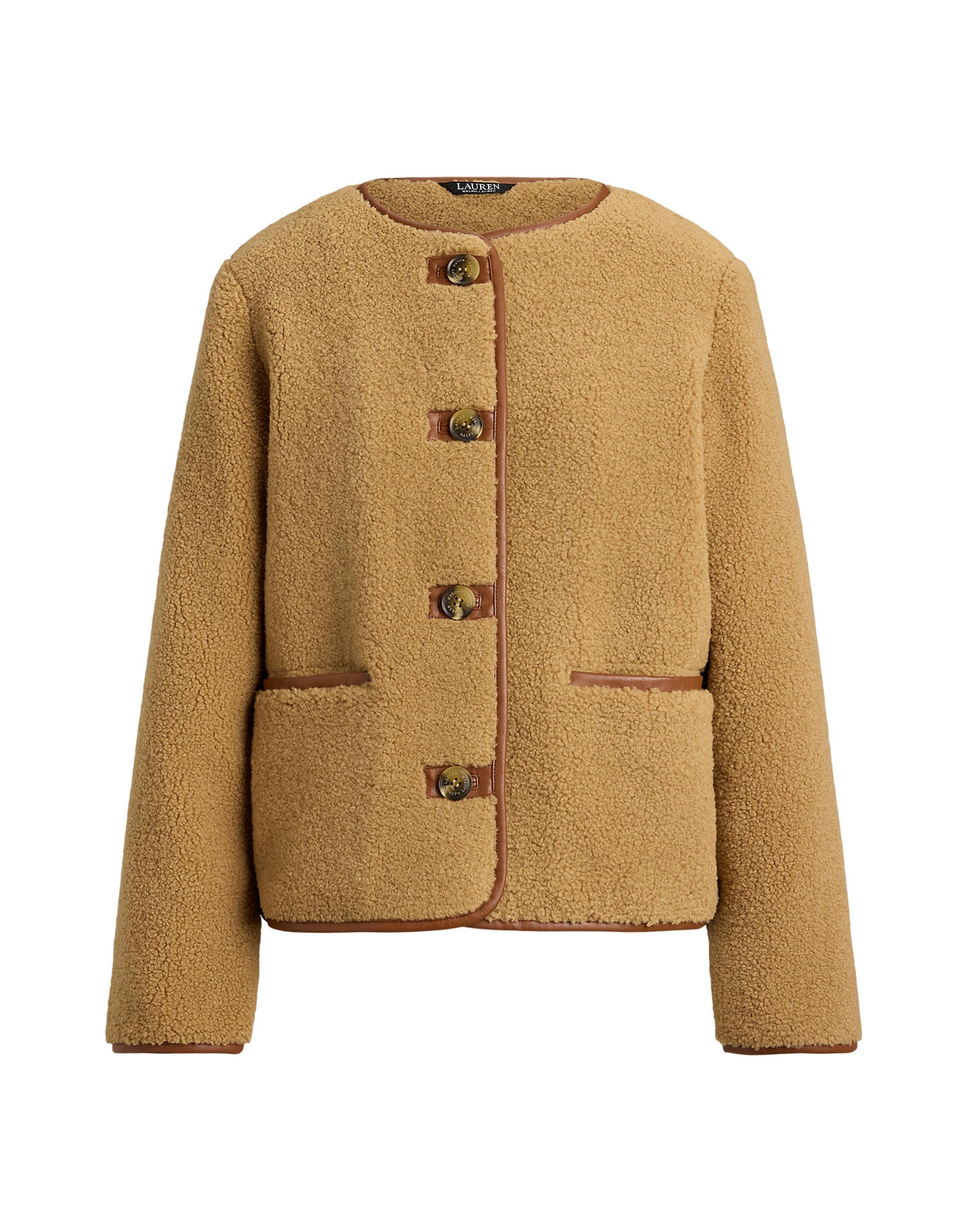 Giacca di mezza stagione di Lauren Ralph Lauren in beige: frontale