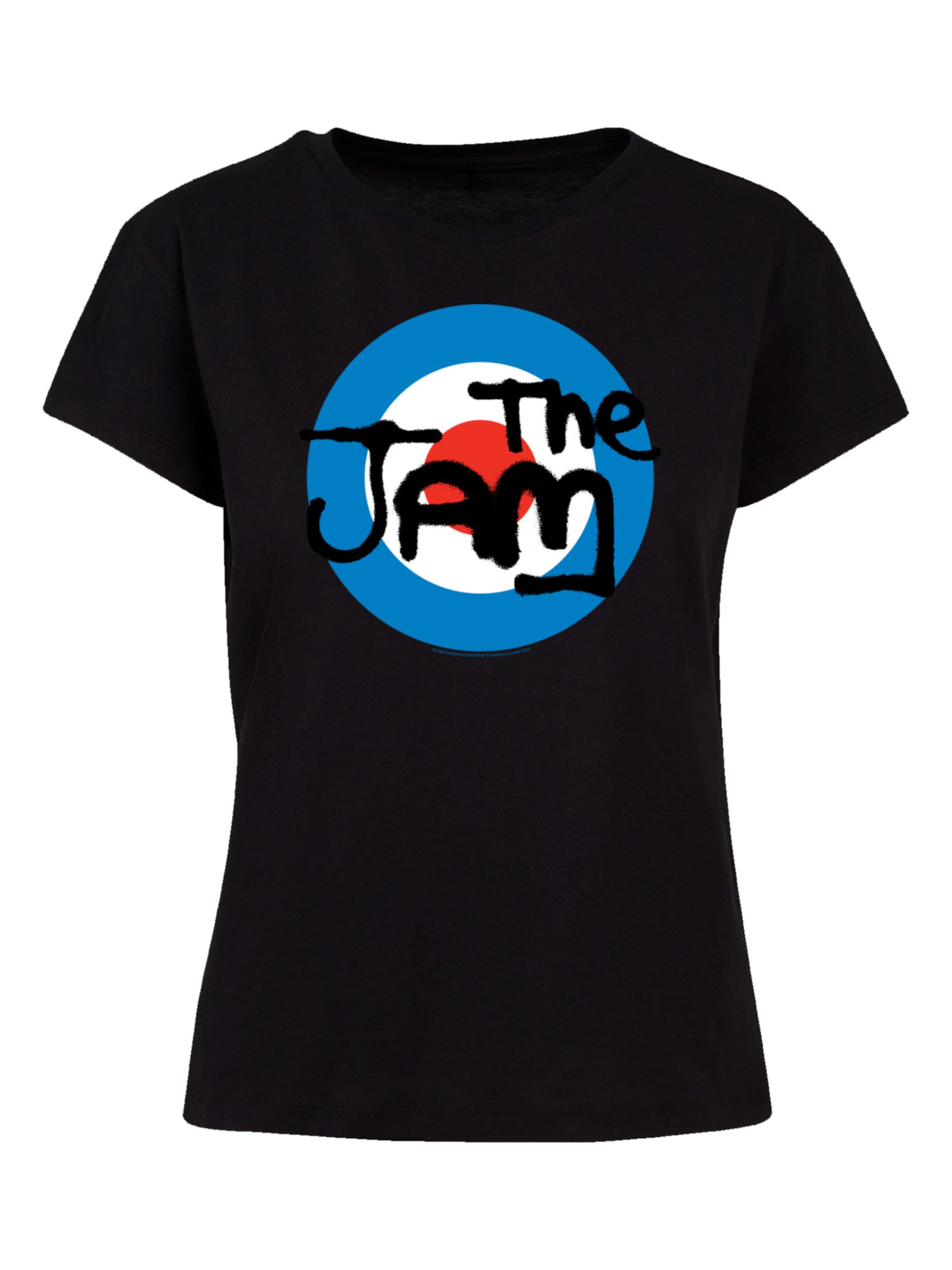 F4NT4STIC Shirt 'The Jam' in Zwart: voorkant