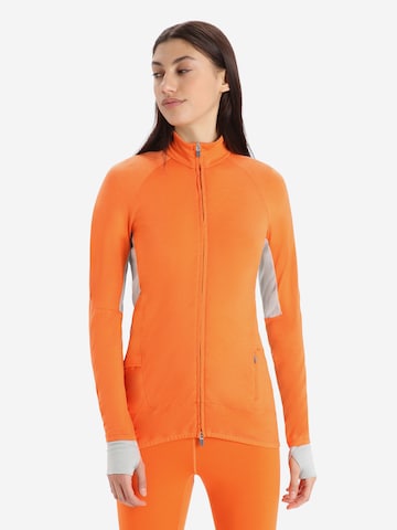 ICEBREAKERSportska sweater majica 'ZoneKnit' - narančasta boja