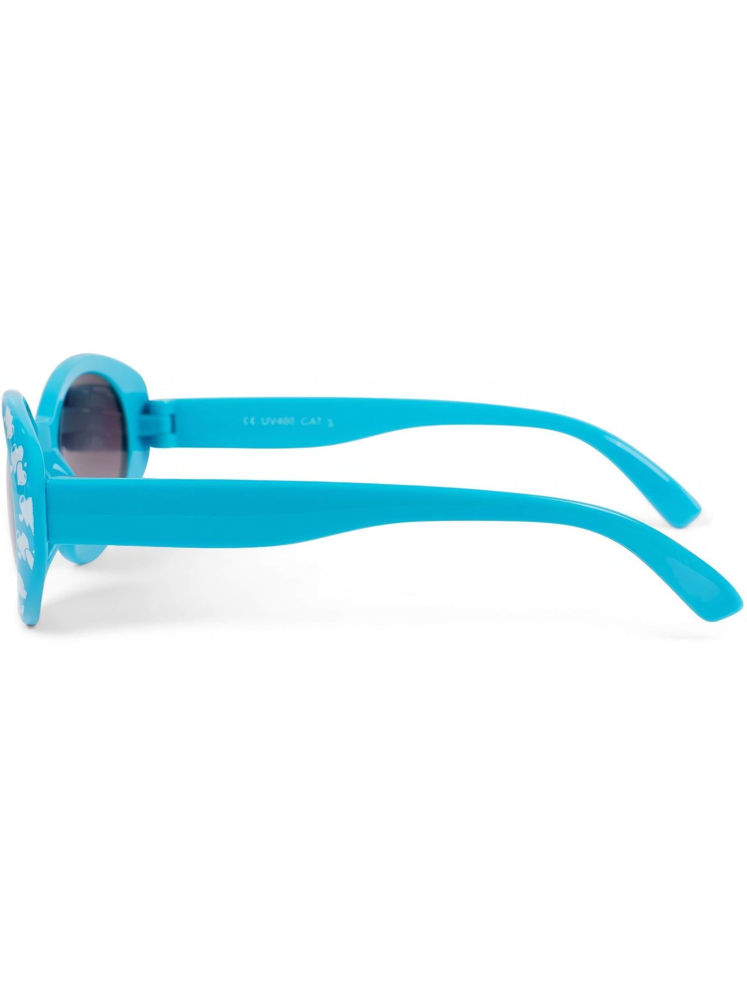 styleBREAKER Sonnenbrille 'Kinder Sonnenbrille mit Herzchen, Mädchen'‌‌‌‌‌‌‌‌‌‌ in Blau