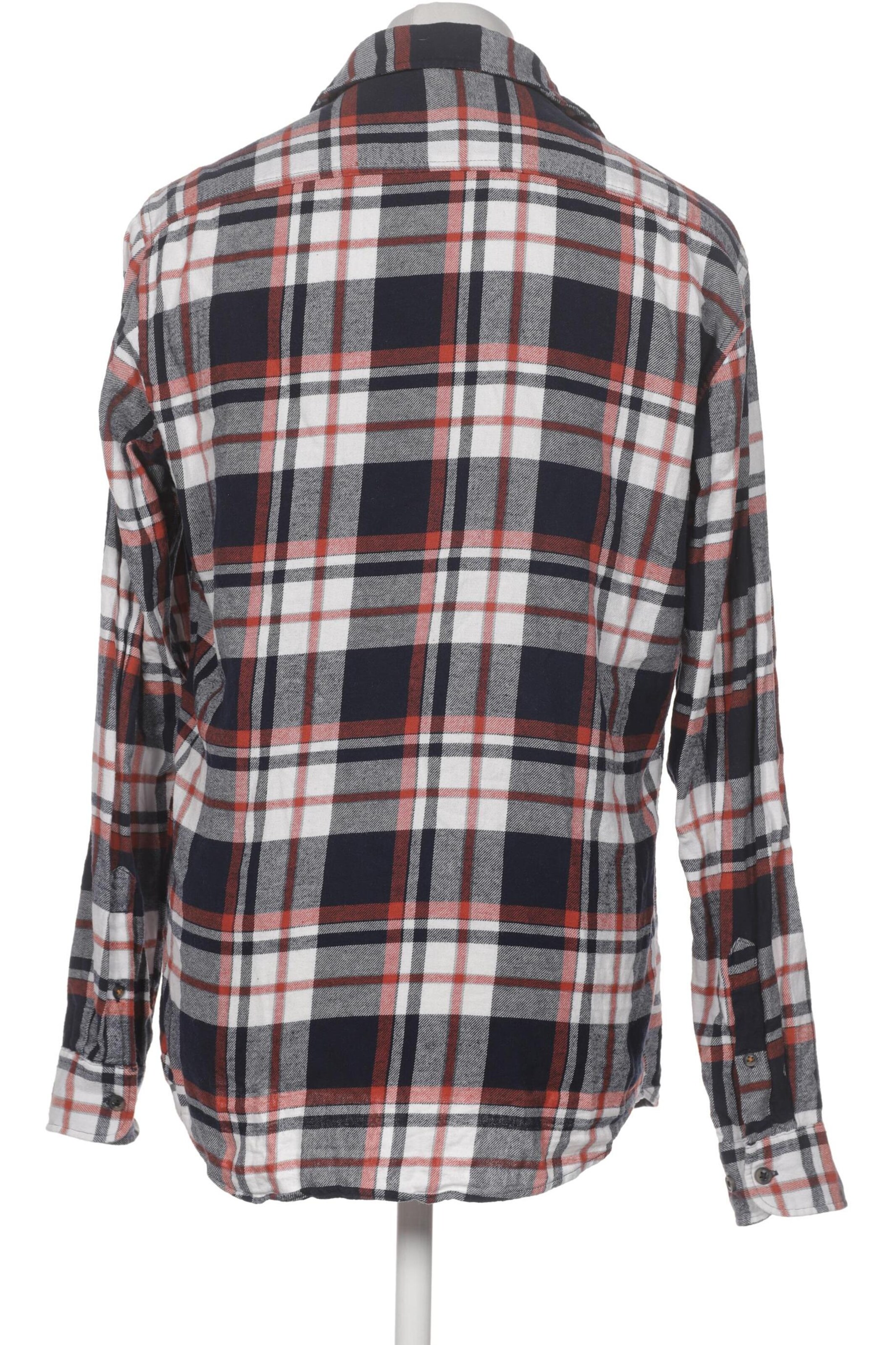 JACK & JONES Button Up Shirt in L in Blue