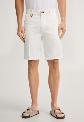 JOOP! Jeans Regular Chino in Wit: voorkant