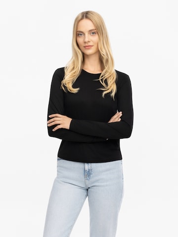 Antargo Shirt 'Ines'‌‌‌‌ in Schwarz