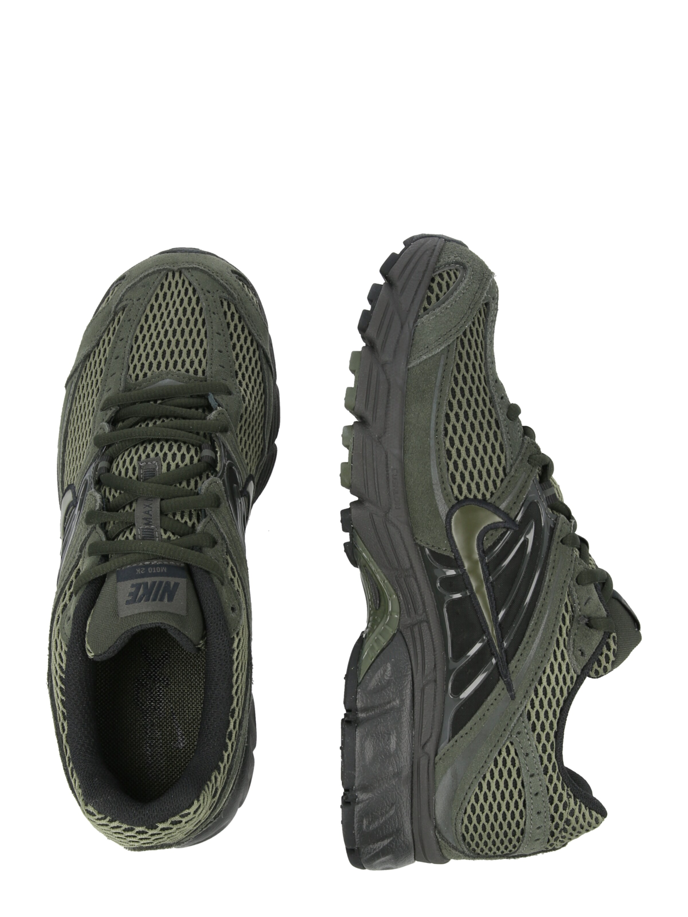 zaļš Nike Sportswear Zemie brīvā laika apavi 'AIR MAX MOTO 2K'