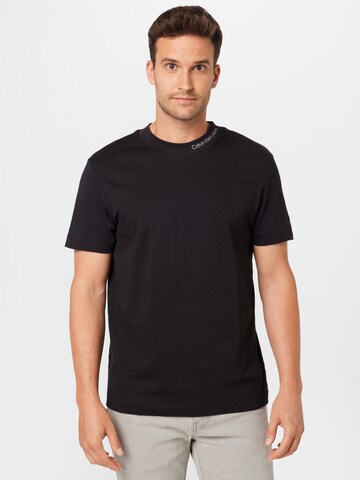 Calvin Klein Jeans T-Shirt in Schwarz: Vorderseite