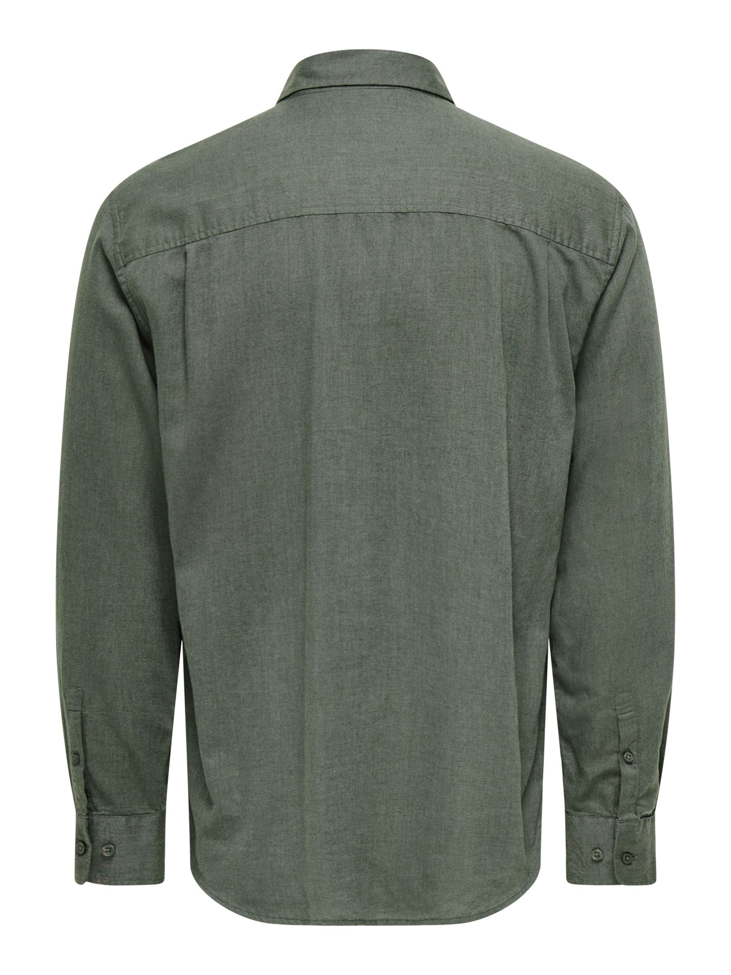 Coupe regular Chemise Only & Sons en gris