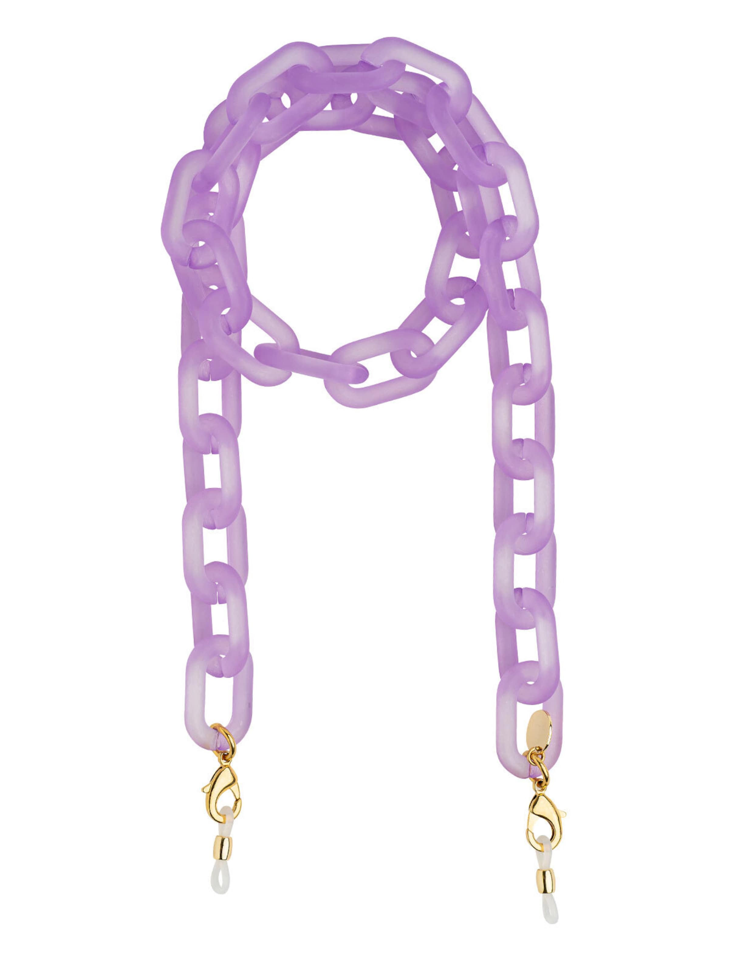 Cheeky Chain Munich Ketting 'Icy' in Lila: voorkant