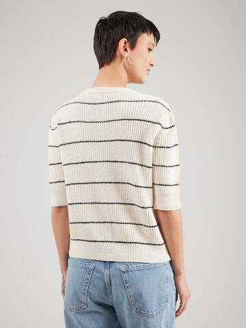 Cardigan 'SLWinta' SOAKED IN LUXURY en blanc