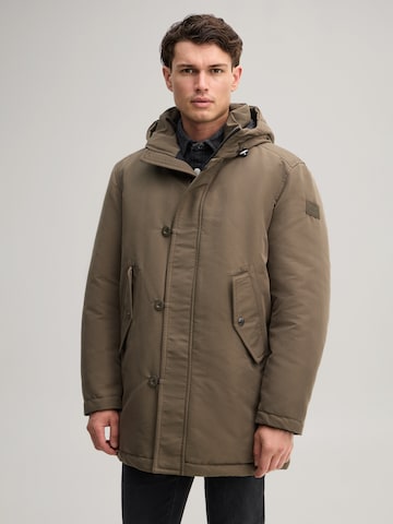 JOOP! Jeans Tussenparka in Groen: voorkant