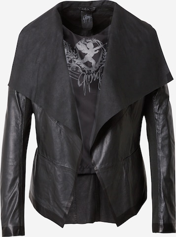 Gipsy Between-Season Jacket 'Judith' in Black: front