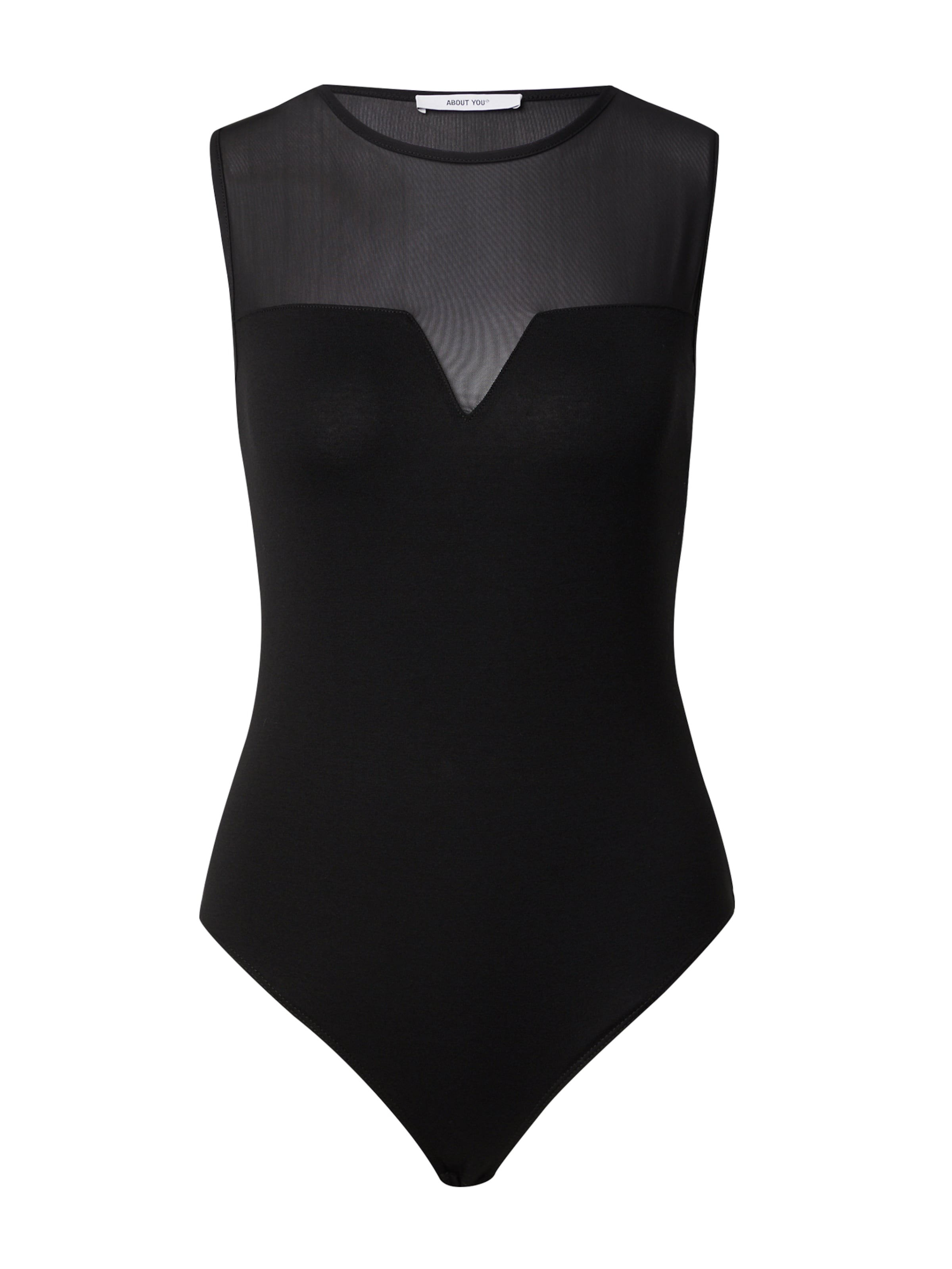 ABOUT YOU Bodisärk 'Jill', värv must: eest vaates