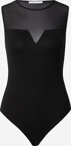 ABOUT YOU - Body camiseta 'Jill' en negro: frente