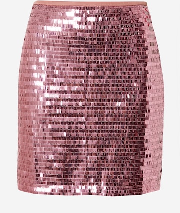 Oasis Skirt in Pink: front