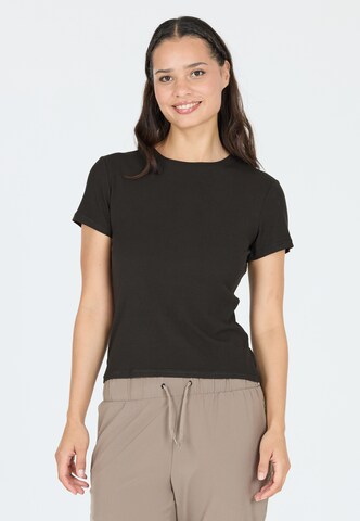 Athlecia Functioneel shirt 'Tinashe' in Zwart: voorkant