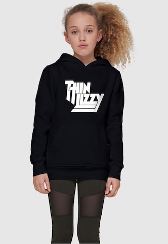 Merchcode Sweatshirt 'Thin Lizzy' in Black: front