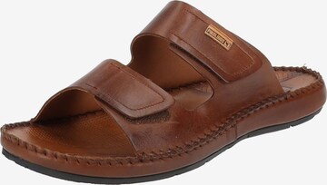 PIKOLINOS Mules in Brown: front