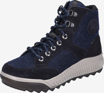 Legero Schnürstiefelette 'TIRANO' in Blau: Vorderseite