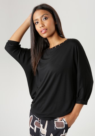 Aniston SELECTED Shirt in Black